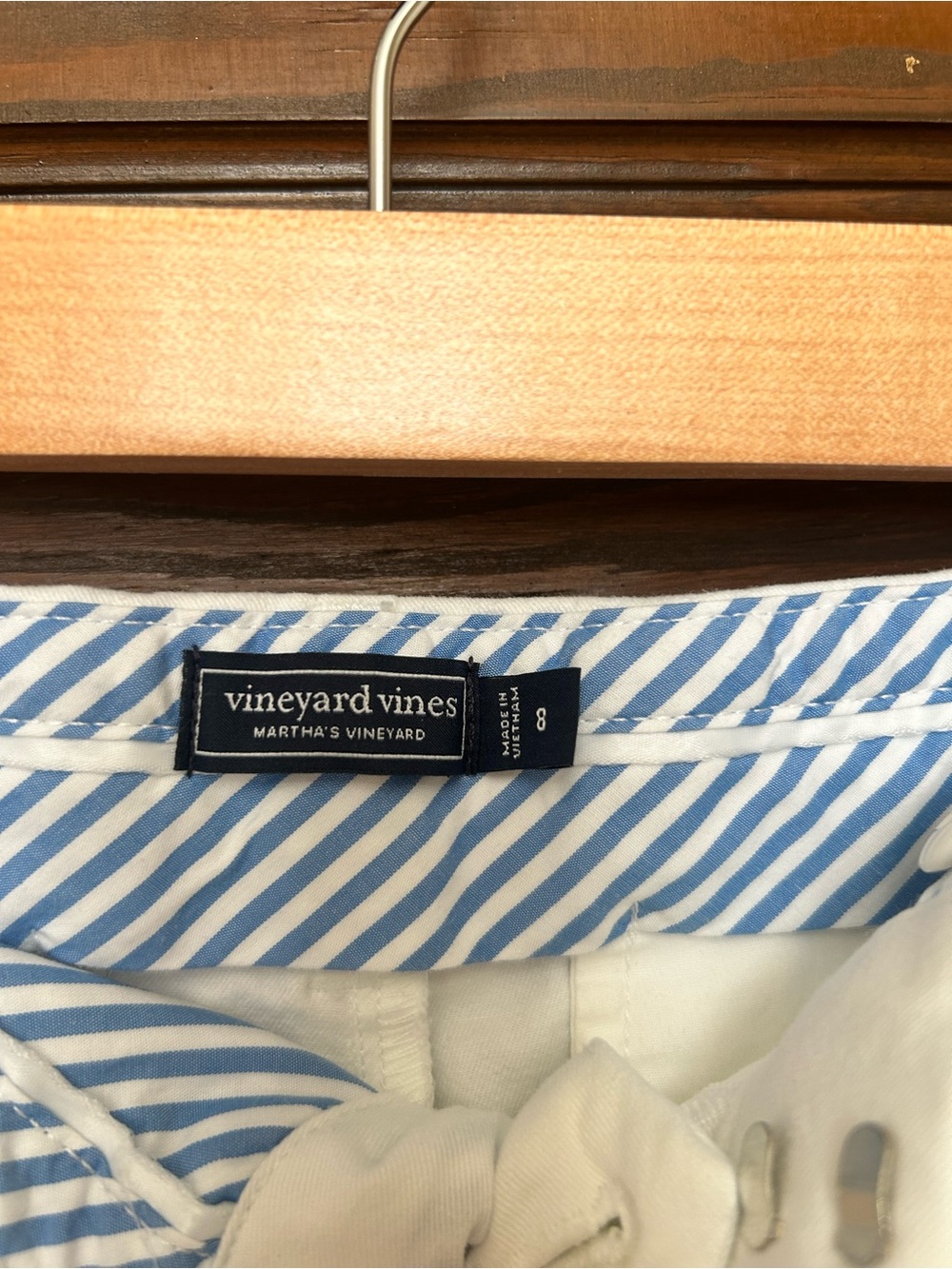 Vineyard Vines White Wide-Leg Women's Pants nwot - Picture 3 of 4